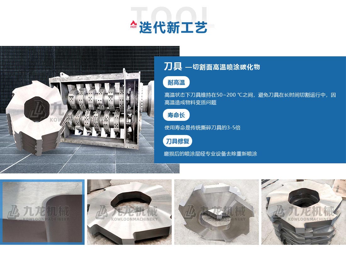 RDF燃料處理生產（chǎn）設備刀具（jù）