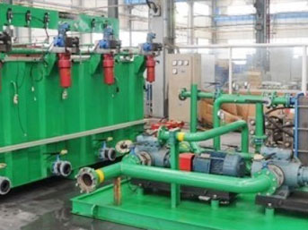 三螺杆泵安裝現場