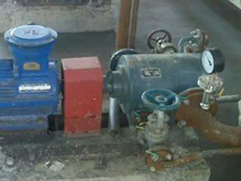 SN係列三（sān）螺杆泵安裝現場